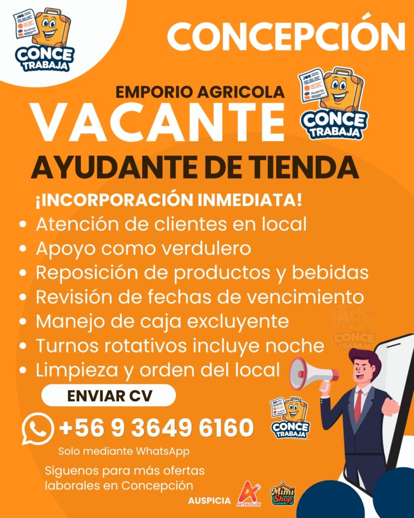 Ayudante de Tienda