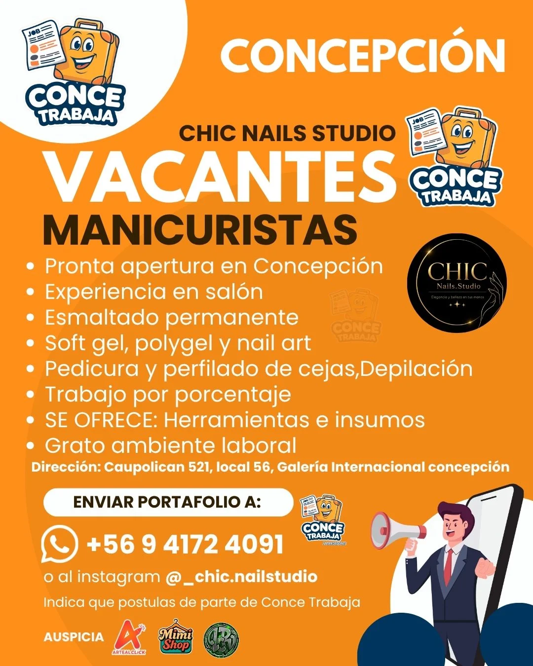 Oferta laboral: Manicurista