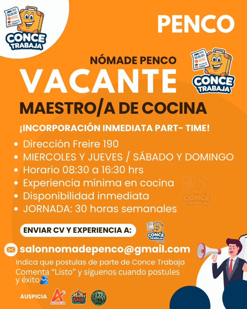 Maestro/a de Cocina