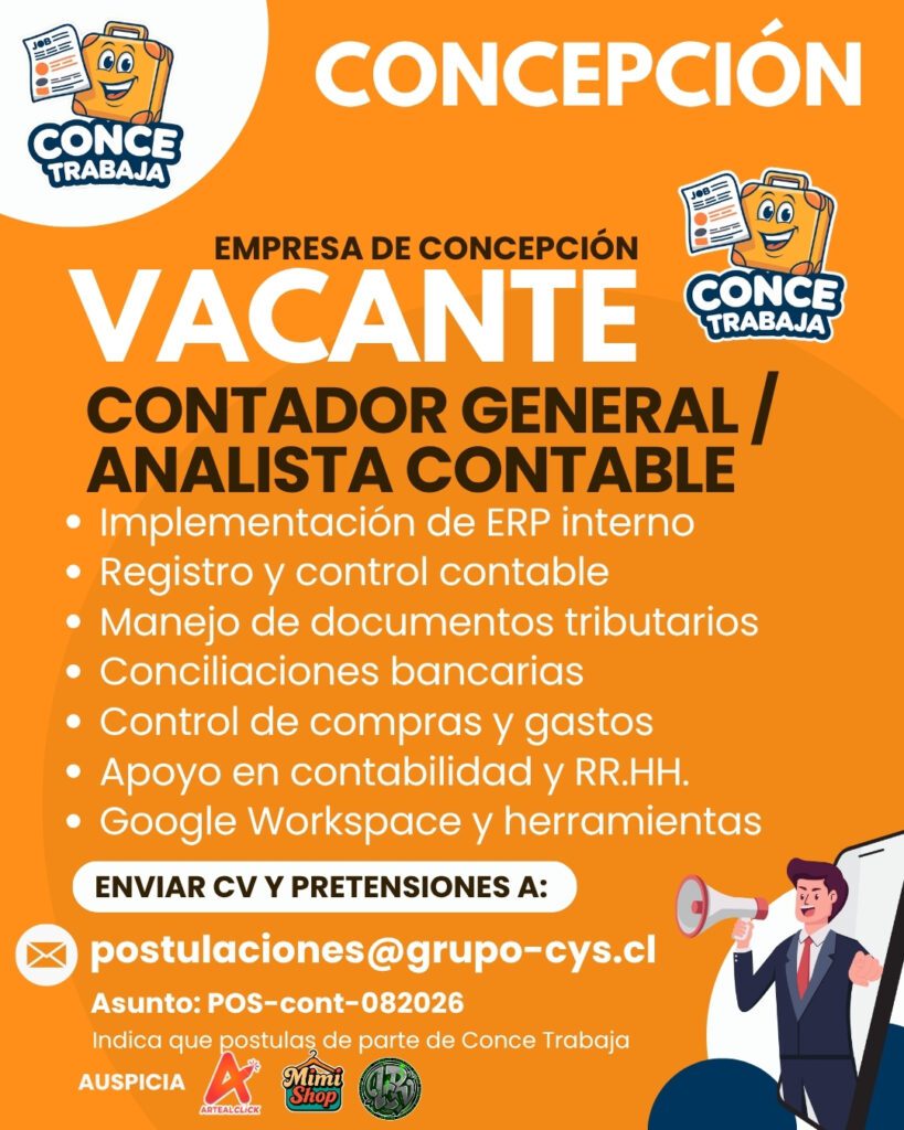 Contador General / Analista Contable