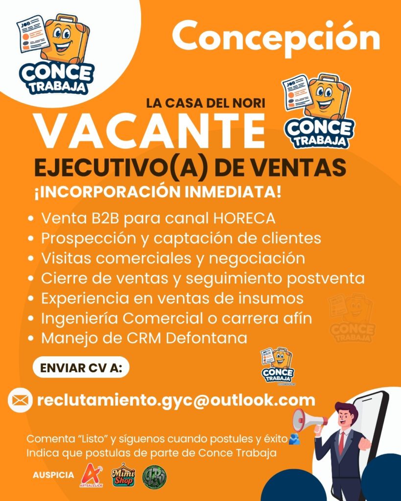 Ejecutivo(a) de Ventas
