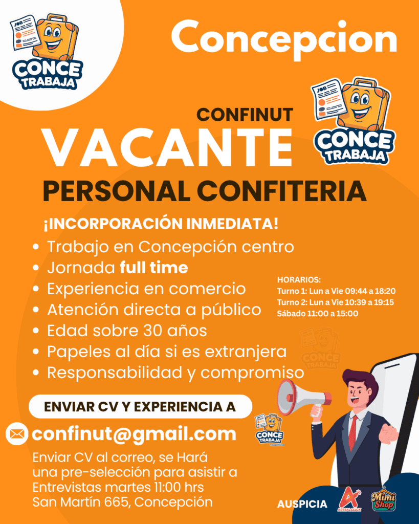 Personal de Confitería