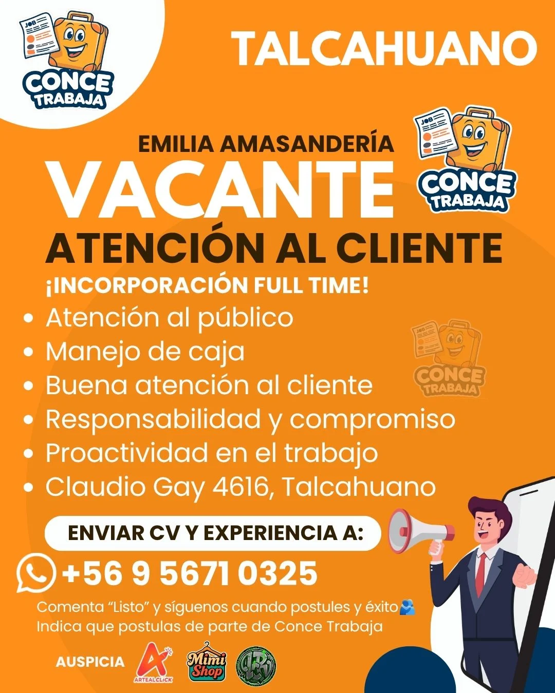 Atención al Cliente en Talcahuano